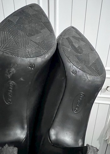 Siyah Stiletto Topuklu Kadın Ayakkabı - Görsel 5