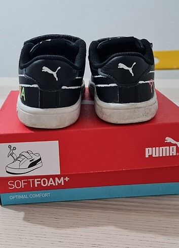 22 Beden siyah Renk Puma bebek spor ayakkabı
