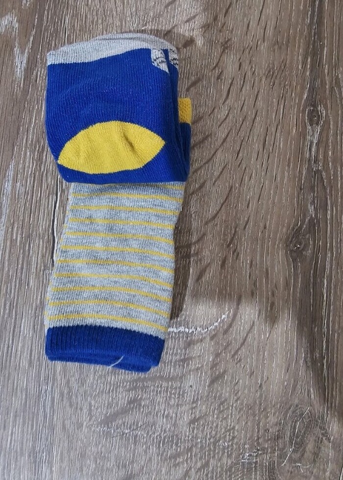 3lü erkek bebek çorabı 6_12ay - Görsel 2