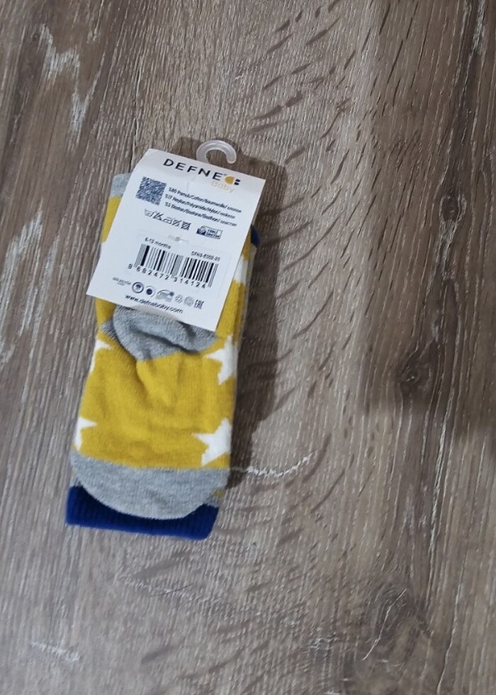 3lü erkek bebek çorabı 6_12ay - Görsel 5