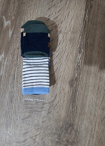 3lü erkek bebek çorabı 6_12ay - Görsel 3