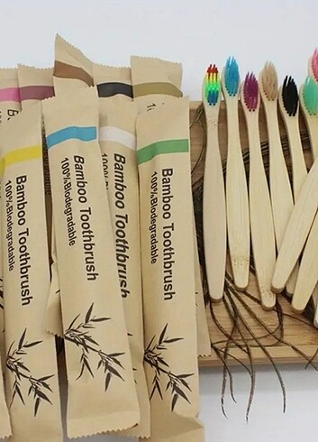 Bambu diş fırçası (yumuşak)