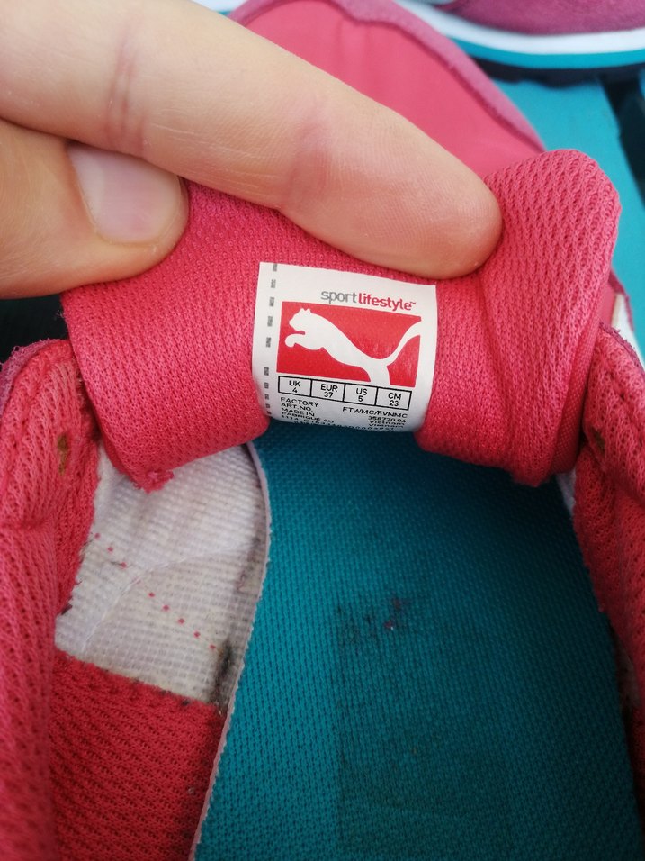 Orjinal Puma Kadın Pembe Spor Ayakkabı 37 - Görsel 5