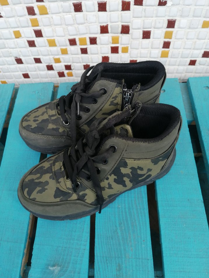 Erkek Çocuk Kamuflaj Desenli Kauçuk Bot - Görsel 2