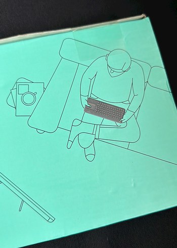 Logitech K400 Plus TV Kablosuz Klavye Gri - Görsel 4