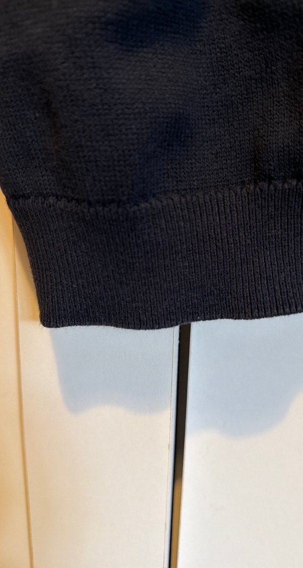 Gri Örgü Kadın Kazak, Bisiklet Yaka, Uzun Kollu - Görsel 4