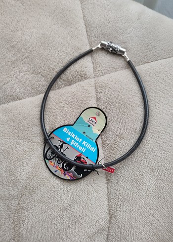 Gri Bisiklet Kilidi Şifreli - Görsel 4