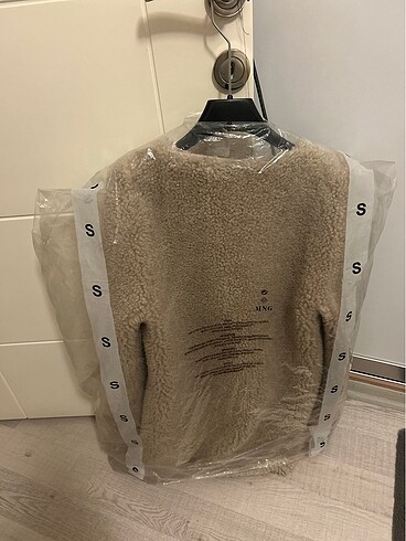 Mango suni koyun yünlü palto - Görsel 5