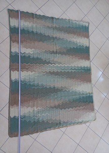 El Örgü Battaniye veya pike Çok Renkli - Görsel 2