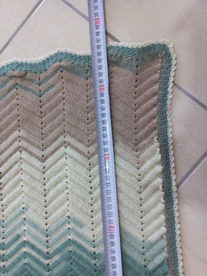 El Örgü Battaniye veya pike Çok Renkli - Görsel 4