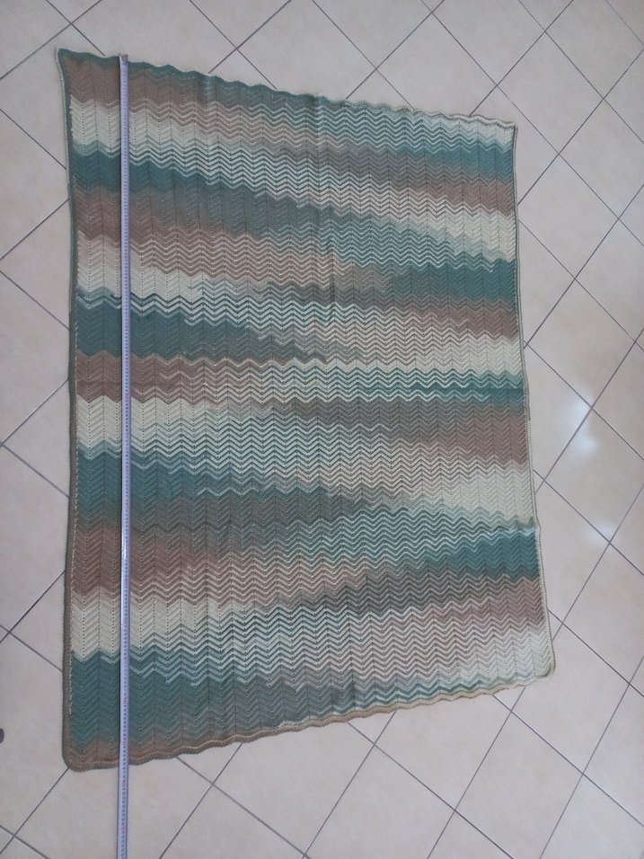 El Örgü Battaniye veya pike Çok Renkli - Görsel 2