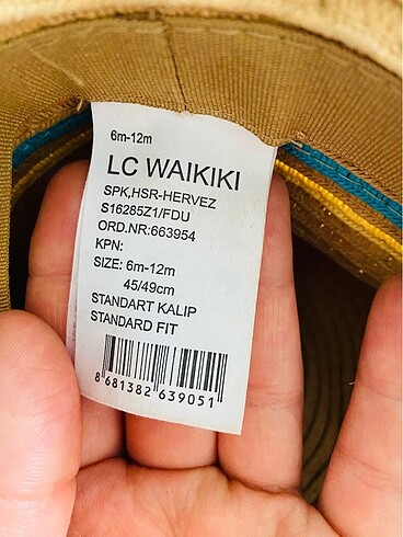 3-5 Yaş, 21 cm Beden Lc wakiki