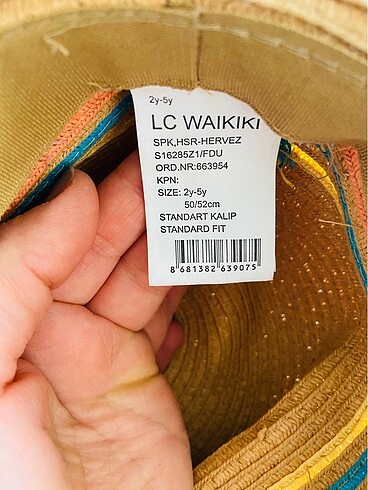 3-5 Yaş, 21 cm Beden kahverengi Renk Lc wakiki
