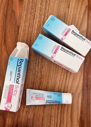 3 adet Bepanthol Baby Bebek pişik  Kremi 20g - Görsel 2