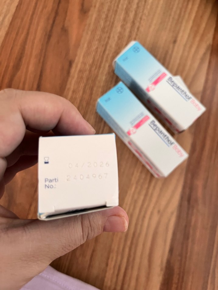 3 adet Bepanthol Baby Bebek pişik  Kremi 20g - Görsel 3