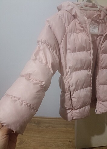 6 Yaş Beden pembe Renk DeFacto Pembe Kız Çocuk Şişme Mont