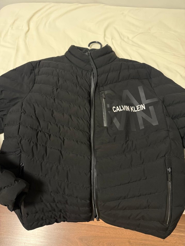 Siyah Fermuarlı Erkek Mont - Görsel 3