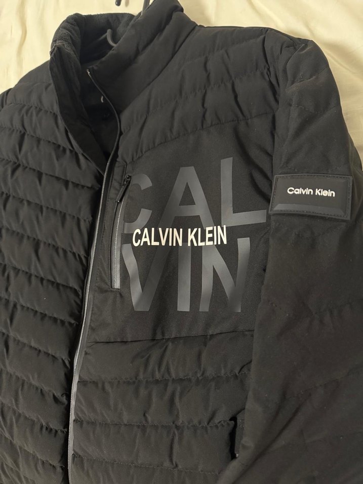 Siyah Fermuarlı Erkek Mont - Görsel 4