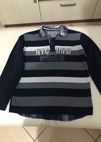 Erkek Çocuk Lacivert Uzun Kollu Lcw Sweatshirt - Görsel 4