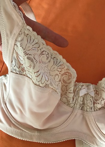 Nakışlı Ten rengi  Sütyen 95c - Görsel 2