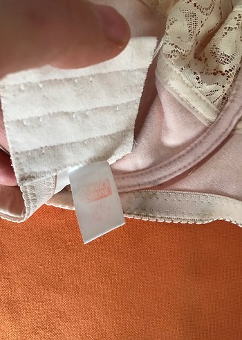 Nakışlı Ten rengi  Sütyen 95c - Görsel 10