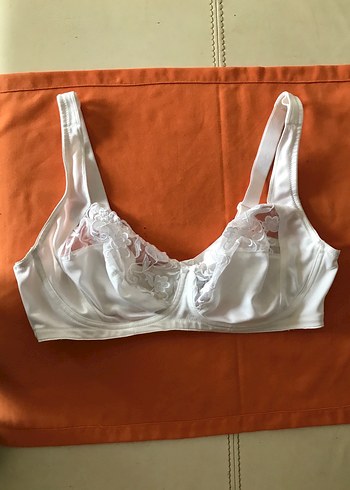 Beyaz Nakışlı Sütyen 90 - Görsel 10