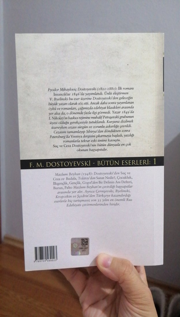 Suç ve Ceza - Fyodor Dostoyevski - Görsel 2