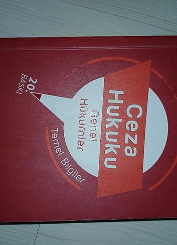 Ceza hukuku kitabı 
