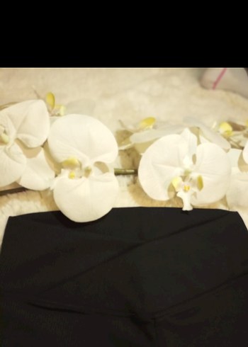 Kadın Siyah Fitilli tayt - Görsel 6