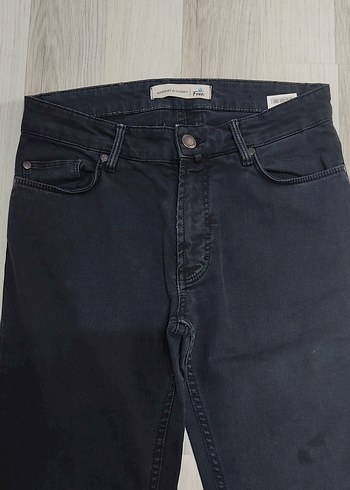 Diğer Erkek Siyah Kot Pantalon