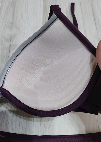 Mor Etekli Bikini takımı - Görsel 7