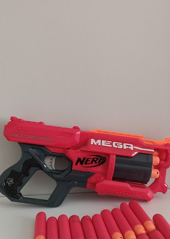  Beden Renk Renkli NERF Mega CycloneShock Oyuncak Tabanca