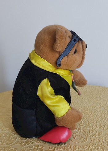 Beden Renk Gözlüklü Peluş Köpek Oyuncak