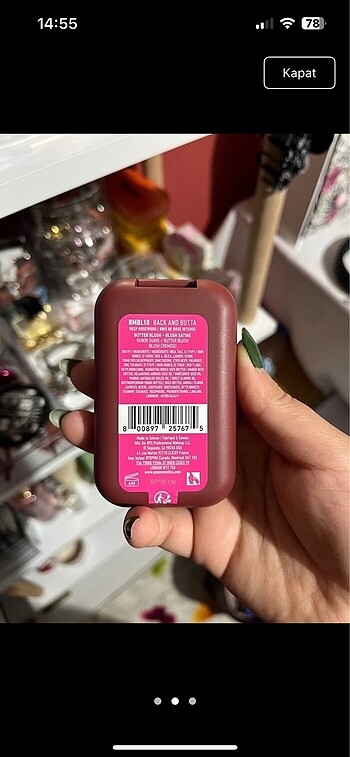NYX Nyx buttermelt allık 10 numara