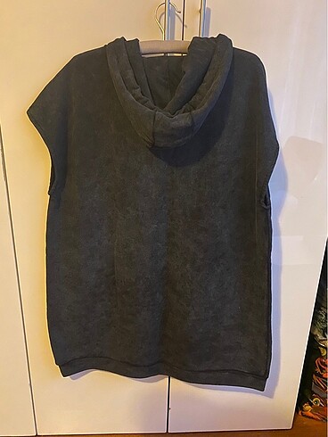 xs Beden siyah Renk Black on Black kapüşonlu oversize elbise