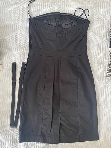H&M H&M siyah straplez/askılı elbise