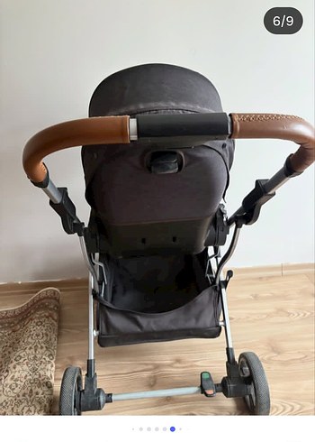 Kraft Tinik Siyah Bebek Arabası Katlanabilir - Görsel 6