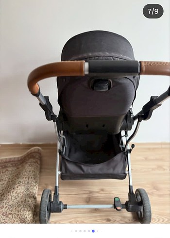 Kraft Tinik Siyah Bebek Arabası Katlanabilir - Görsel 8