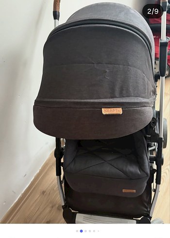 Kraft Tinik Siyah Bebek Arabası Katlanabilir - Görsel 3