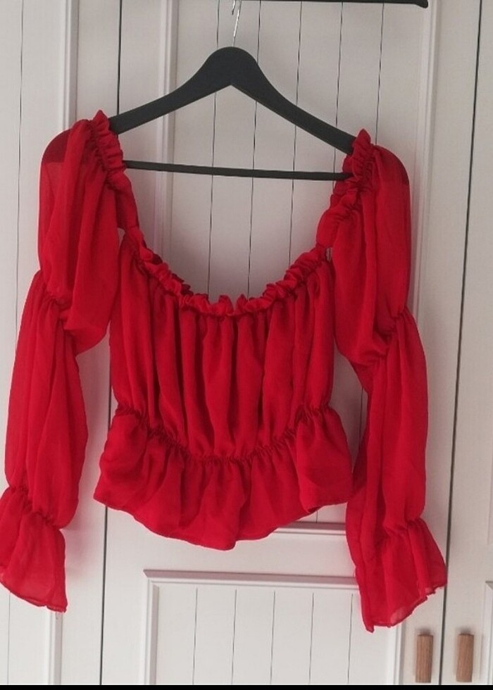 Madonna yaka bluz - Görsel 4