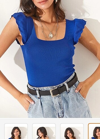 Triko bluz - Görsel 4