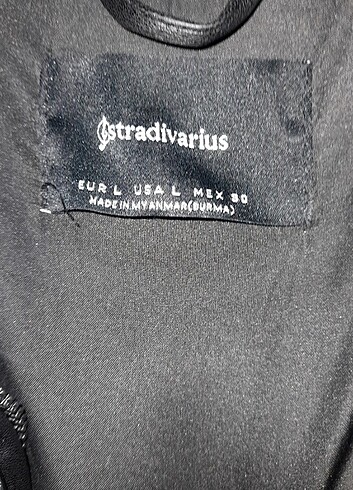 l Beden siyah Renk Stradivarius mont