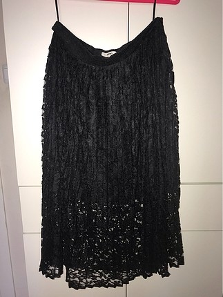 Dantel Midi Etek