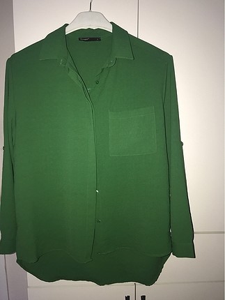 s Beden yeşil Renk Gömlek