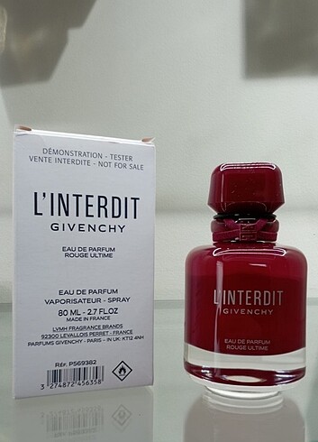 Givency L'Interdit Edp Rouge Ultime 80 ML
