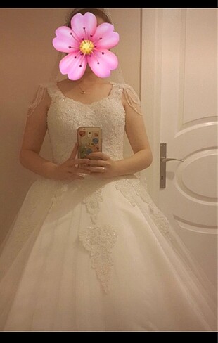 Gelinlik A kesim - Görsel 5