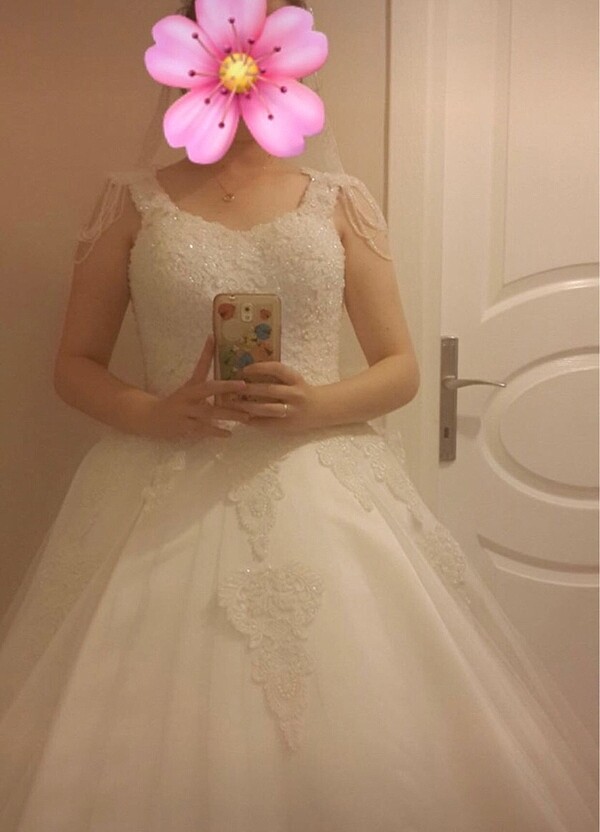 Gelinlik A kesim - Görsel 5