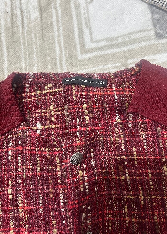 Kaşe ince ceket - Görsel 2