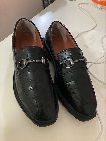 İnci siyah loafer 37 - Görsel 5