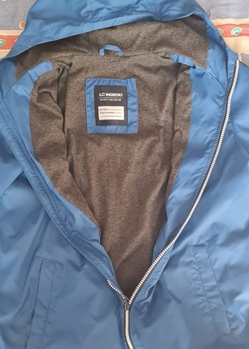 LC Waikiki Erkek Çocuk Lacivert Fermuarlı Yağmurluk